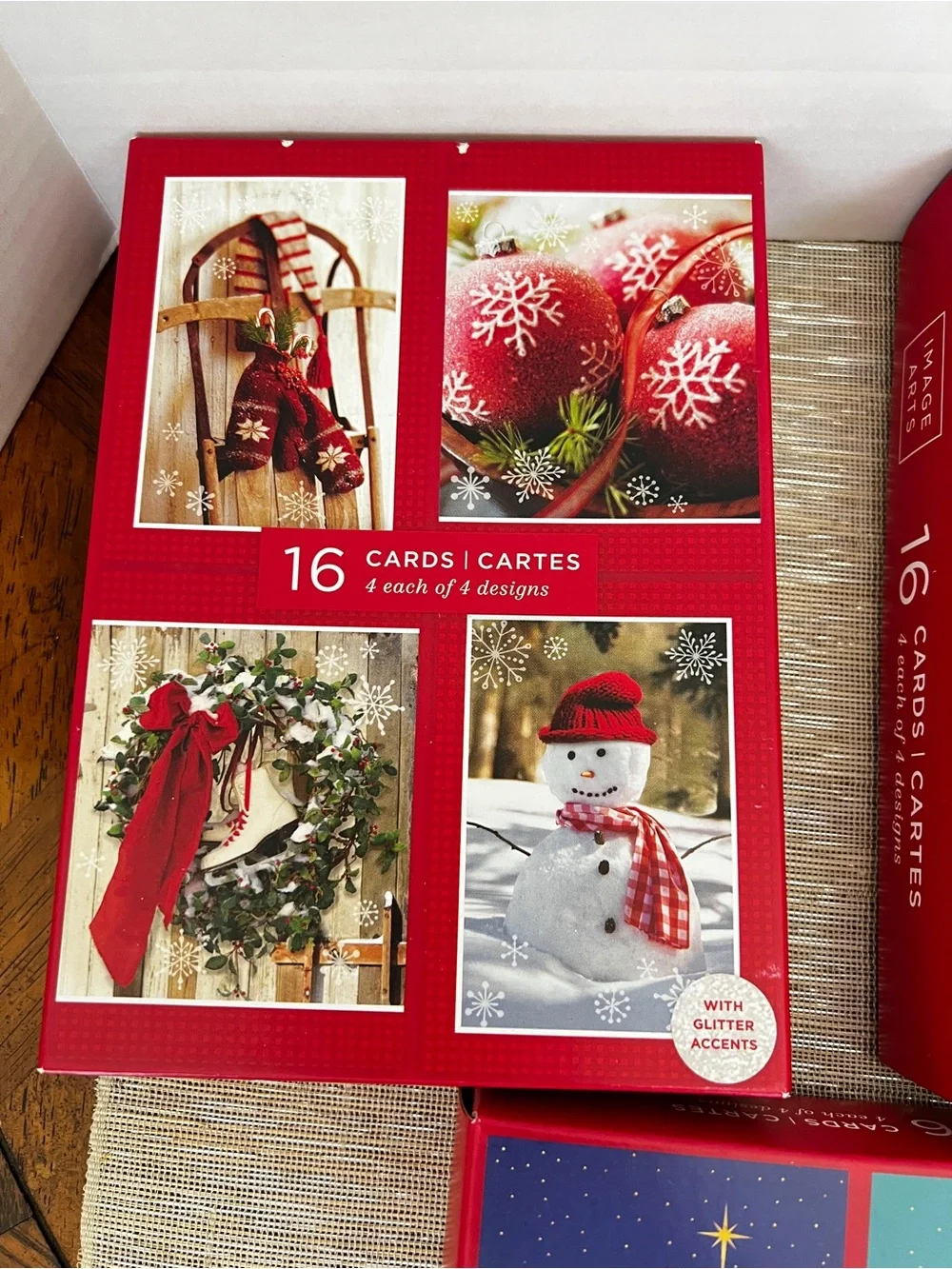 Lot of 3 Christmas Cards 16 count in Each Box